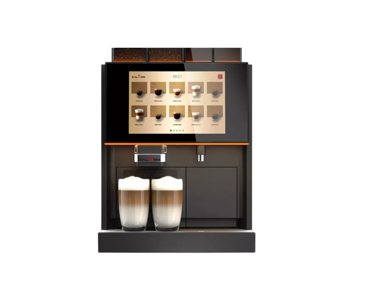 Café profesional como en cafetería